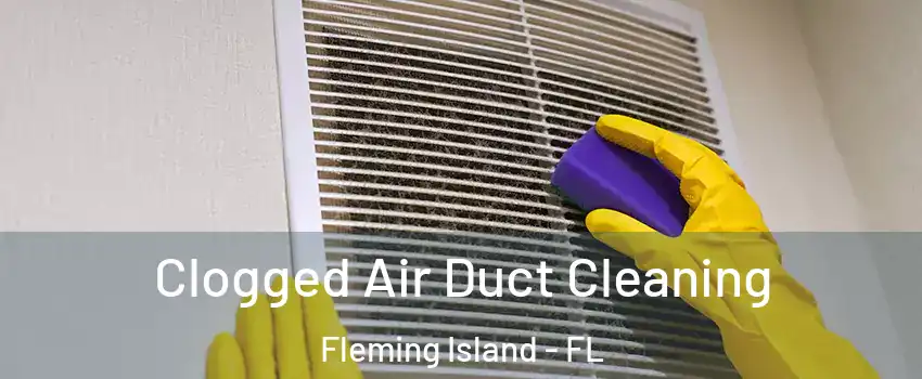  Clogged Air Duct Cleaning Fleming Island - FL