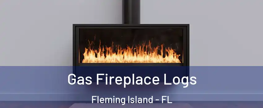  Gas Fireplace Logs Fleming Island - FL