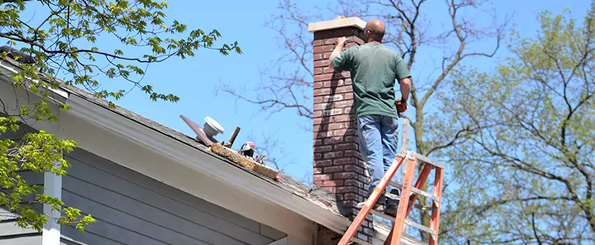 Vinyl and PVC Chimney Flashing Installation in Fleming Island, FL
